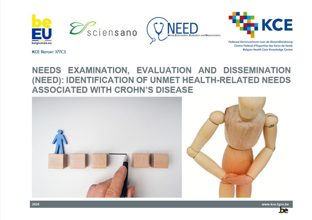NEED: identificatie van onvervulde gezondheidsgerelateerde behoeften in verband met de ziekte van Crohn